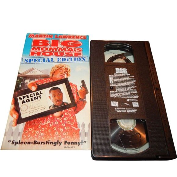 BIG MOMMA'S HOUSE special edition Martin Lawrence vintage VHS in original case - Picture 2 of 6